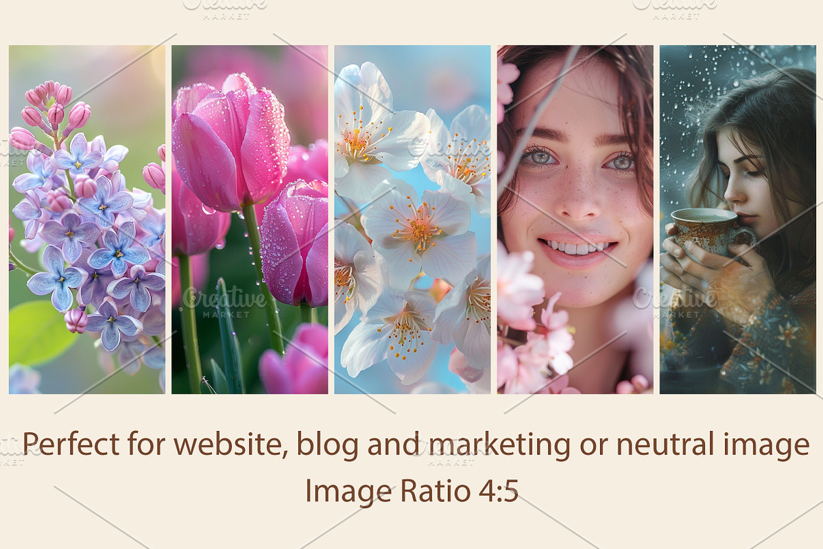 104 Spring Aesthetic Stock Image, a Graphic by YA Design (Photo 3 of 4)