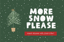 Christmas Hand Drawn Font