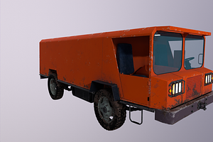 Service Car MOLE 3D Model