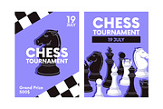 Chess pieces set + backgrounds, an Object Illustration by PaperTrident (Thumbnail 3 of 9)