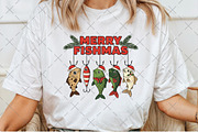 Christmas Fishing PNG, an Illustration by Craft Nest (Thumbnail 2 of 6)