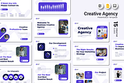 Creative Agency - Google Slides, a Presentation Template by Iqsiart Studio (Thumbnail 1 of 3)