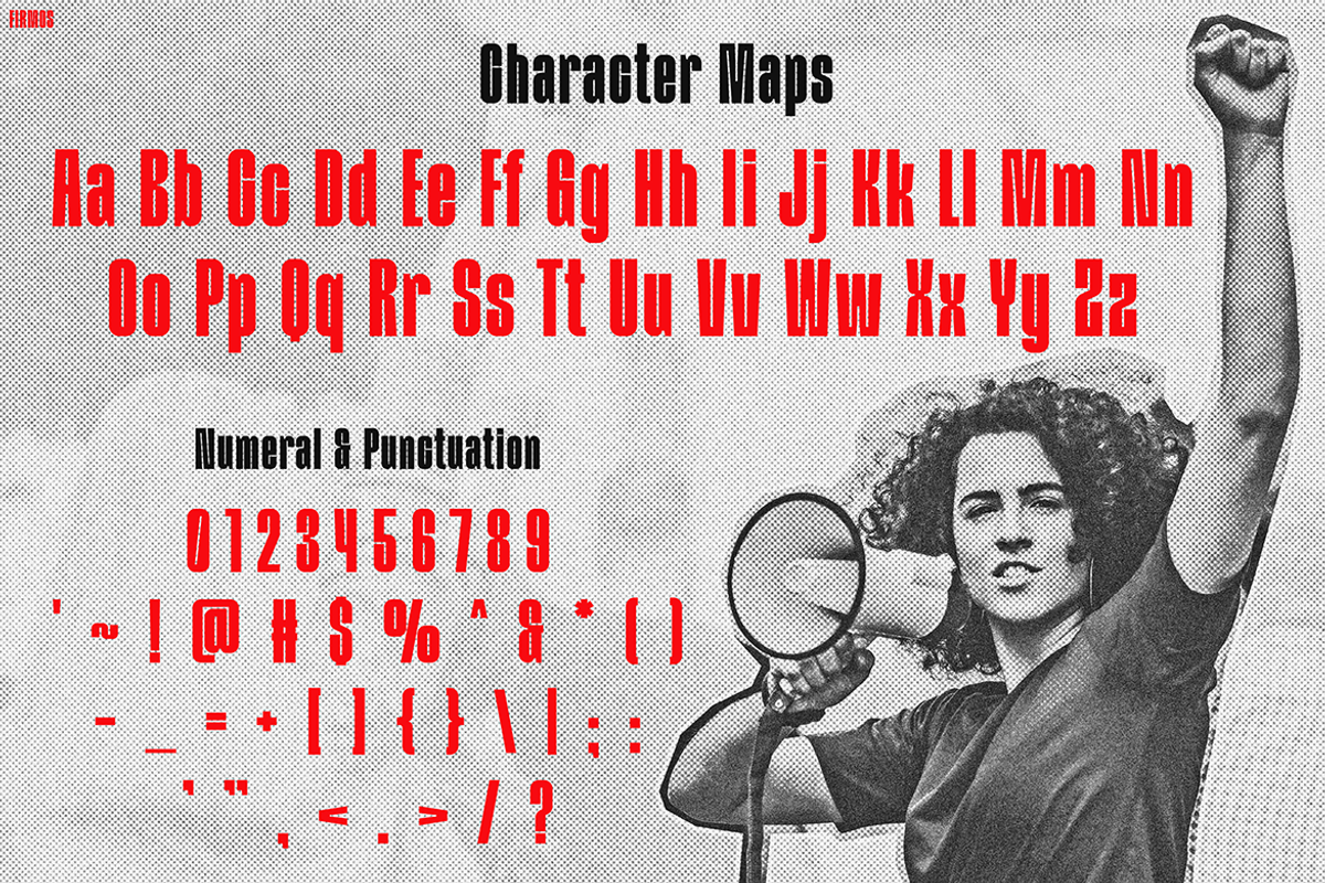 FIRMOS, a Font by Pinisi ART (Photo 2 of 10)