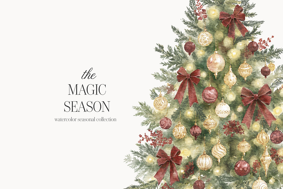 The Magic Season - Vintage Christmas, an Object Illustration by studioequinox (Photo 5 of 12)