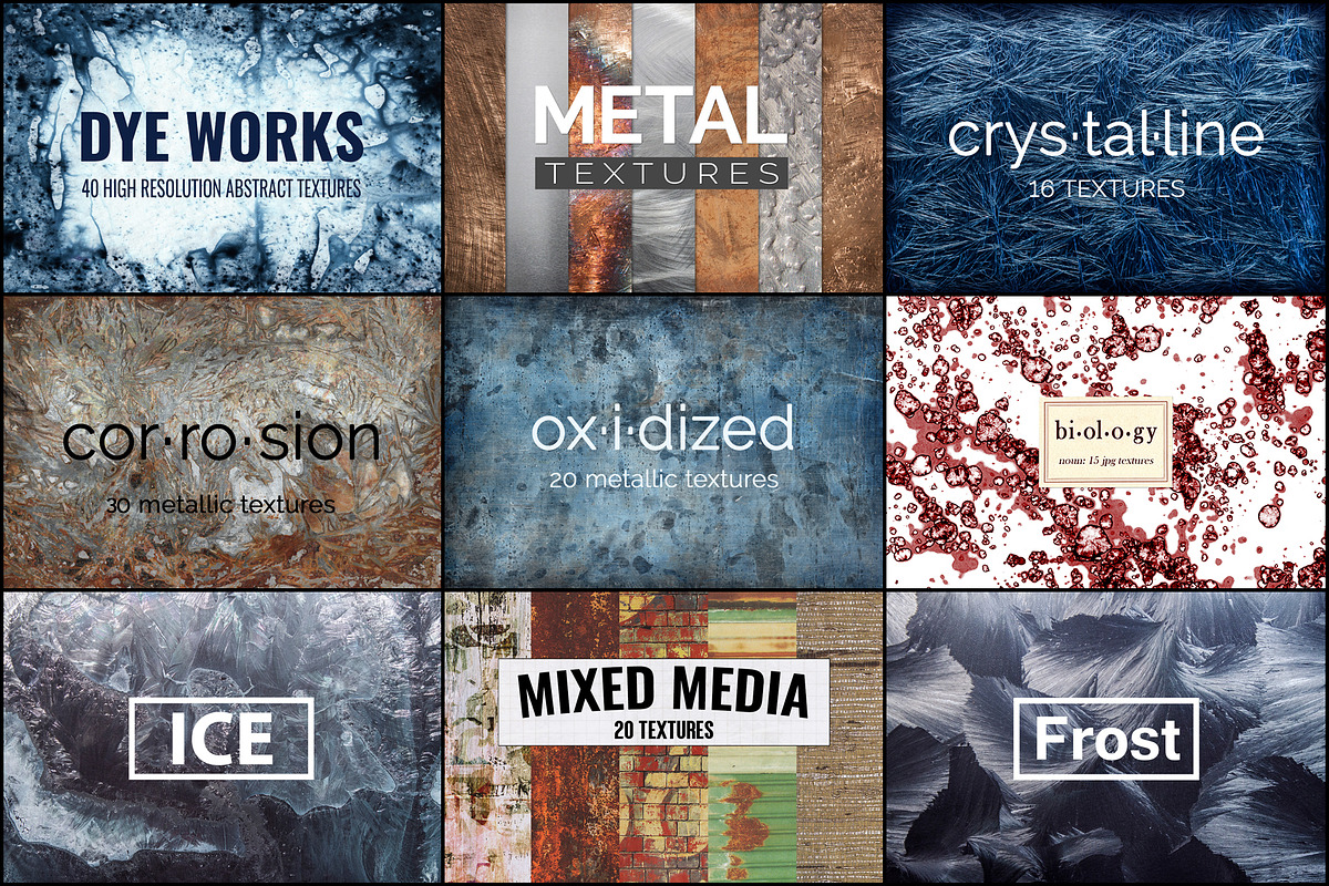 Omnibus Textures Bundle, a Texture Graphic by Blue Line Design (Photo 1 of 10)
