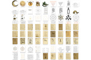 Alchemist Grimoire, a Texture Graphic by Digital Curio (Thumbnail 5 of 5)