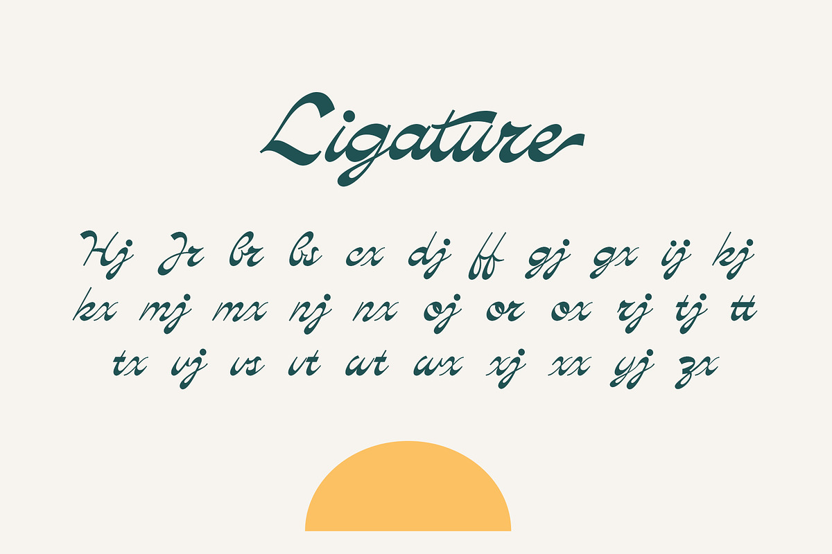 Palmdale Script, a Script Font by Emyself Design (Photo 8 of 12)
