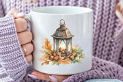 Watercolor Hello Autumn Clipart, an Illustration by CraftArtStudio (Thumbnail 4 of 6)
