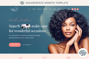 Beauty Squarespace Template
