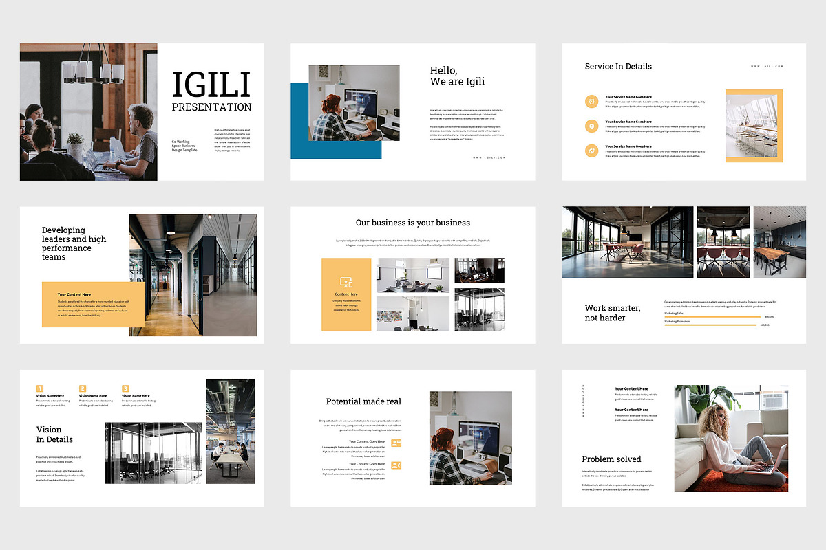 Igili : Shared Office Keynote, a Presentation Template by Punkl Camp (Photo 2 of 9)