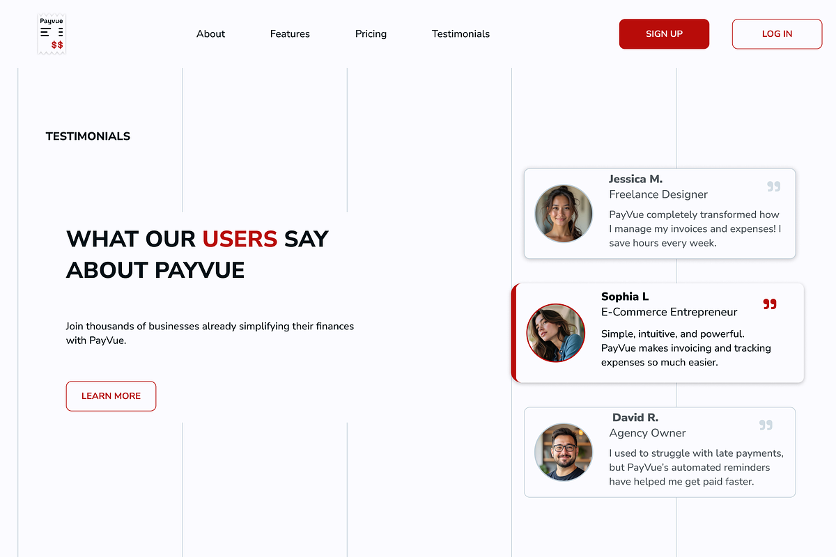 PayVue – Invoice & Expense Tracker, a Mac Mockup by gvanabas (Photo 7 of 9)