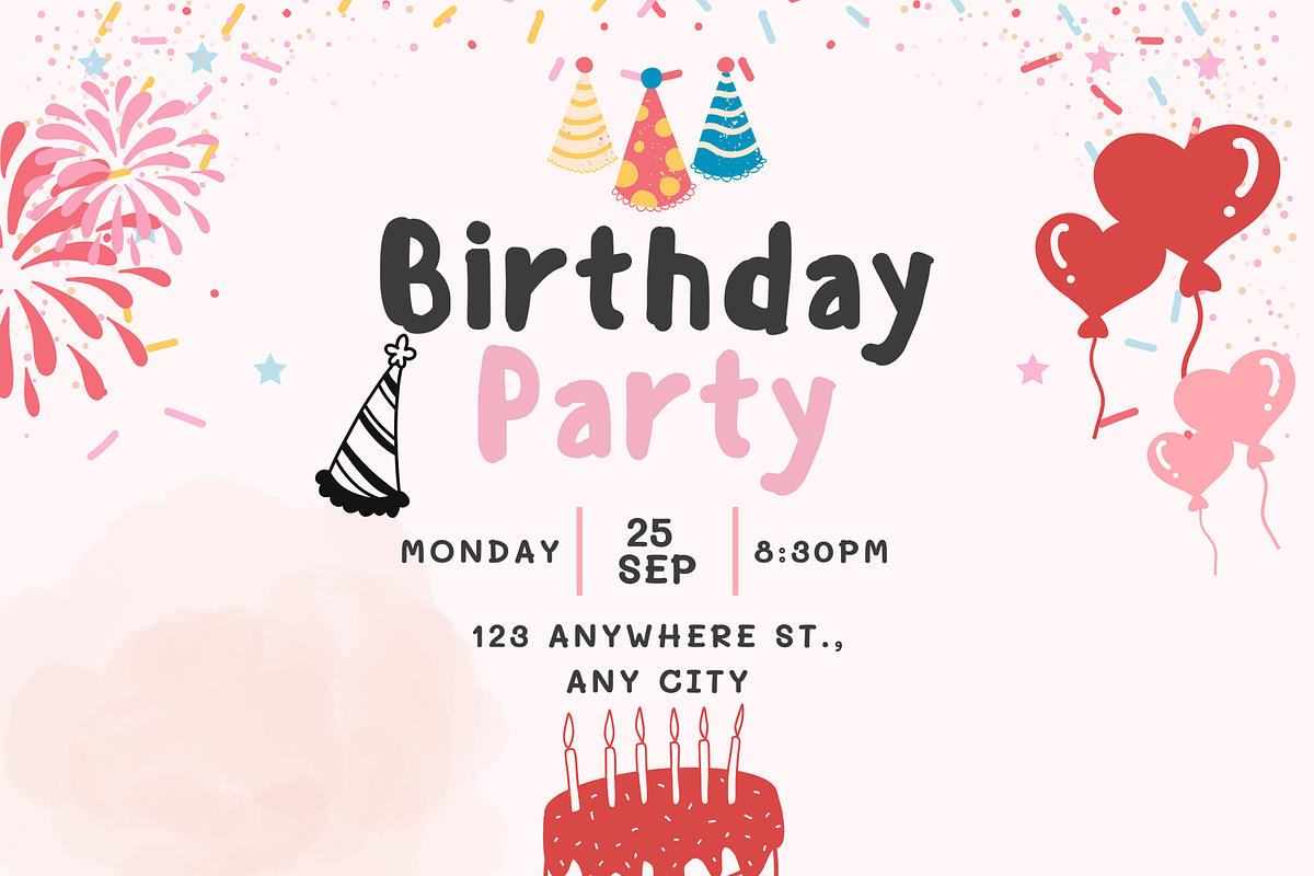 Birthday | Symbols Fonts preview 6