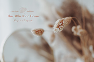 Boho Home Modern Canva Logo Kit