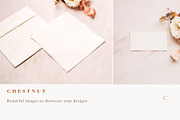 Stationery Mock Ups - Chestnut, a Mockup by Create The Cut (Thumbnail 5 of 7)