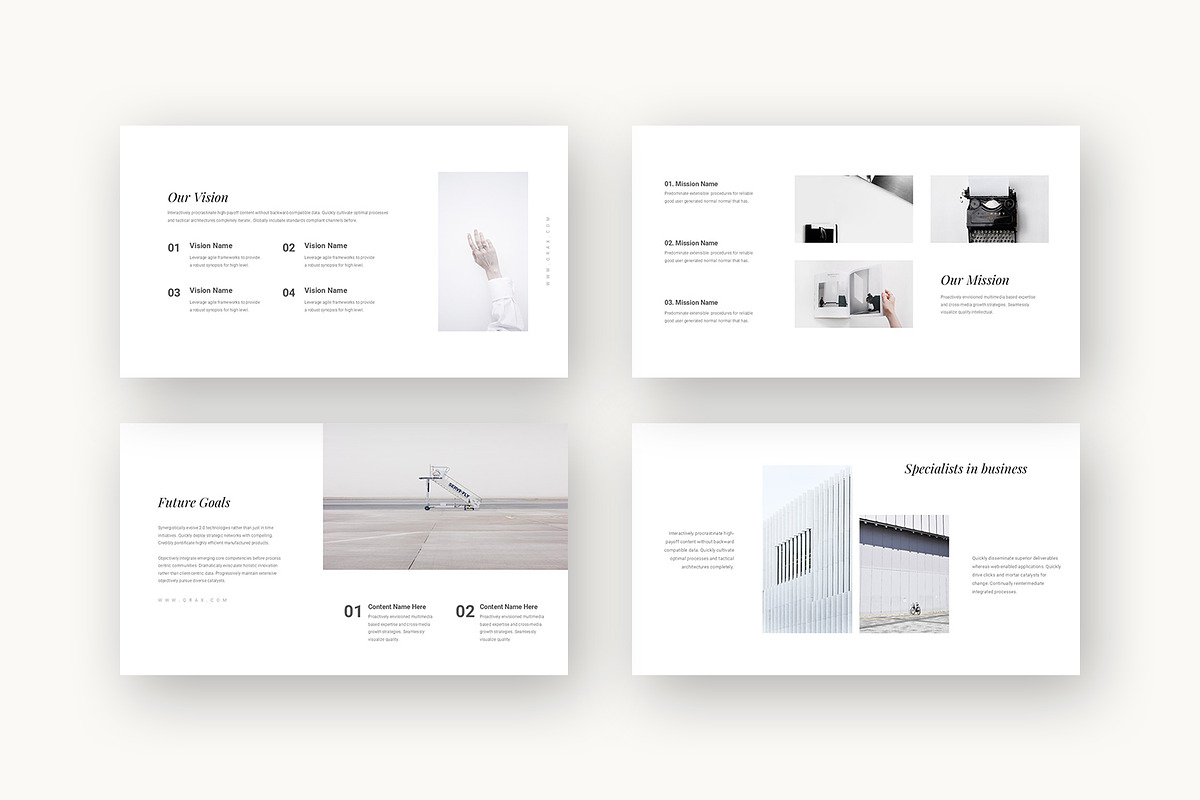 Qrax : Growth Strategy Google Slides, a Presentation Template by Punkl Camp (Photo 7 of 16)