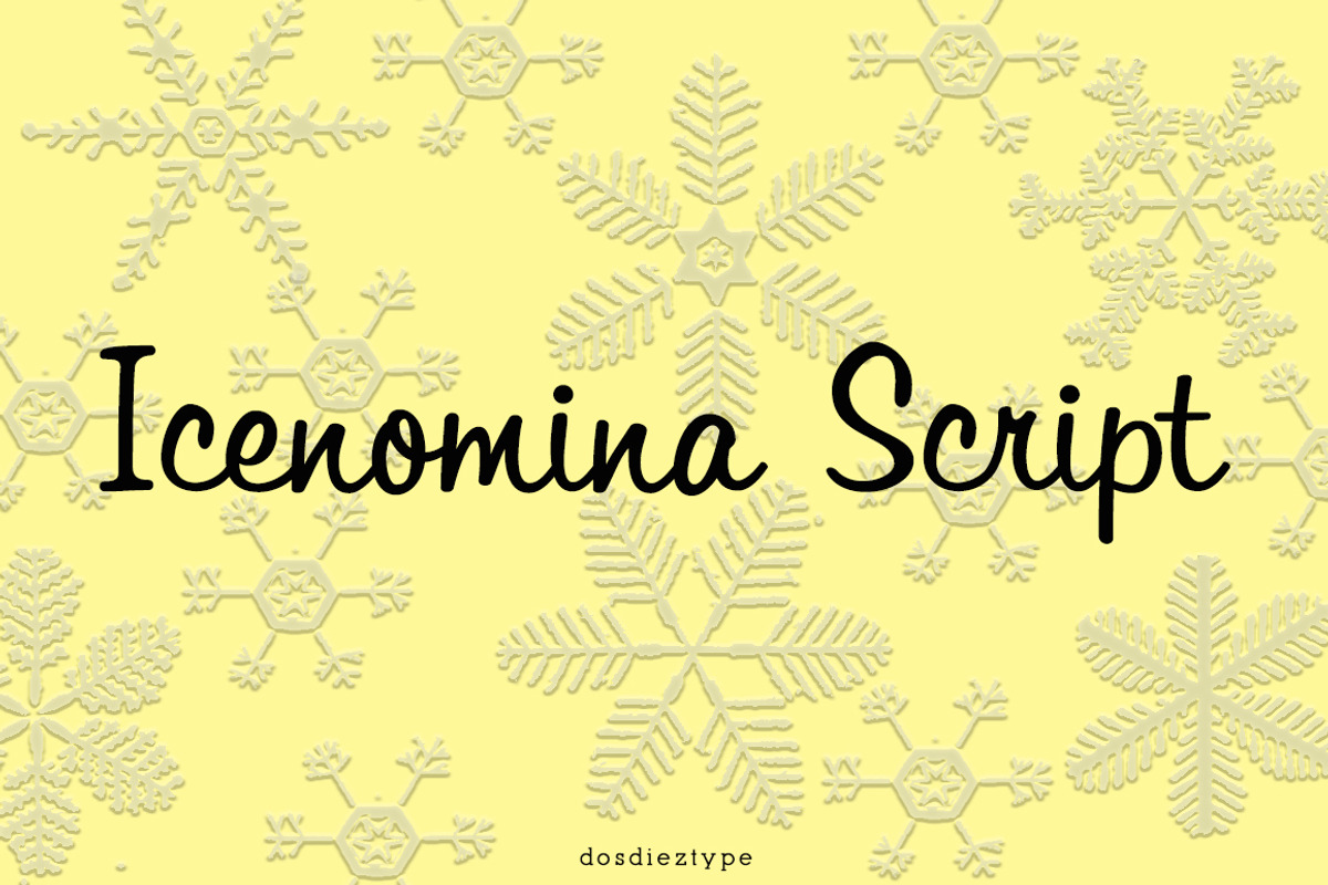 Icenomina Script