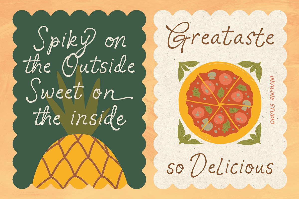 Botanist Hand - Display Font, a Handwritten Font by Inviline.co (Photo 2 of 10)