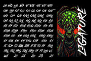 Trash Brutal Typeface, a Script Font by alit design (Thumbnail 19 of 20)