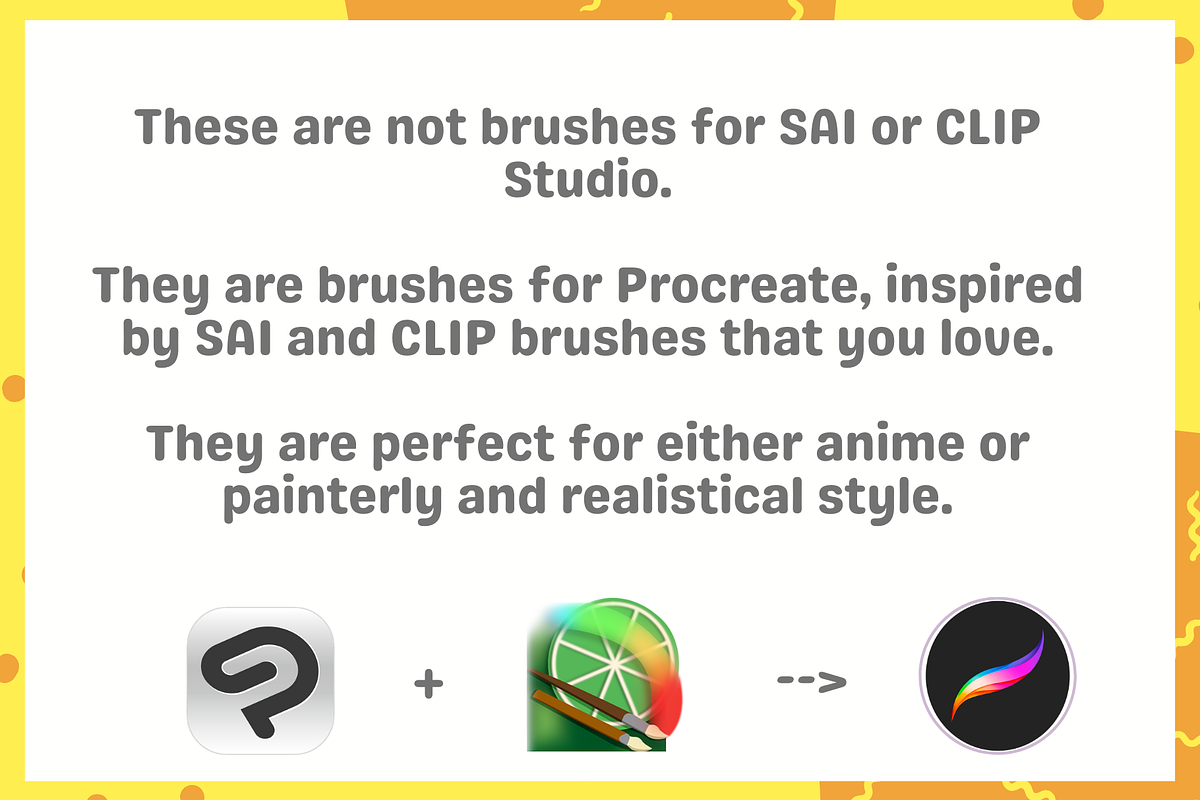 Procreate Sai and Clip Studio Brush, a Brush Add-On by nikiartcorner (Photo 2 of 8)
