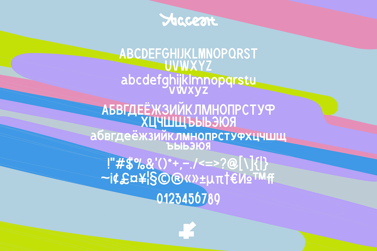 Accent Typeface preview 3