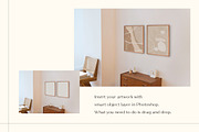 Minimalist Frame Mockup Bundle, a Print Template by LOPEstudio (Thumbnail 5 of 9)