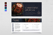 Christmas Gift Certificate Template, a Stationery Template by BrandPacks (Thumbnail 5 of 5)