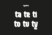 Consanty - Condensed Font, a Sans Serif Font by Iqsiart Studio (Thumbnail 7 of 7)