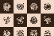 350 Animal and Nature Symbols, a Solid Icon by Creative Stall (Thumbnail 14 of 18)