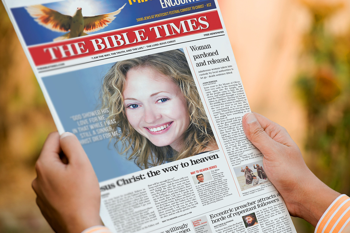12 Page Newspaper Template InDesign, a Flyer Template by Newspaper Templates (Photo 3 of 14)