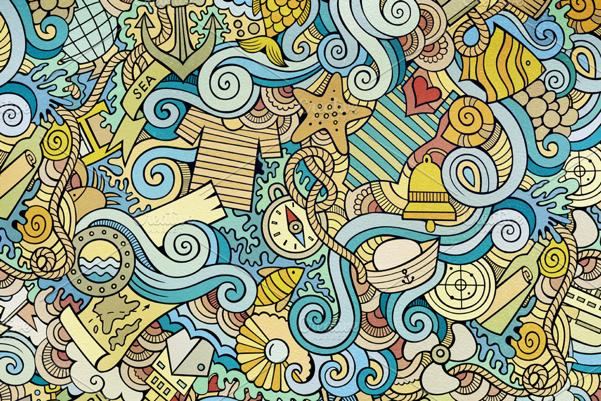 Nautical Endless Patterns, a Pattern Graphic by BALABOLKA (Photo 5 of 5)