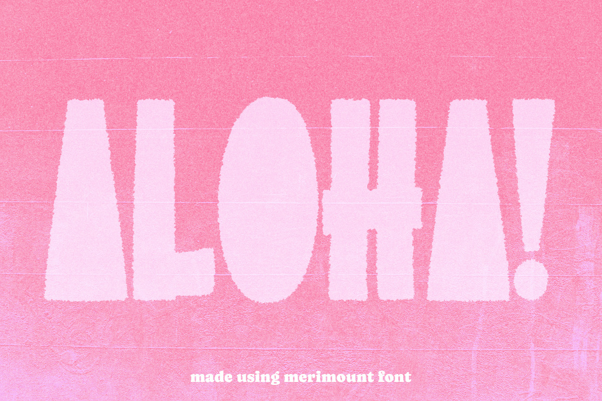 Merimount - Layered Overlay Font, a Sans Serif Font by Rillatype (Photo 6 of 8)
