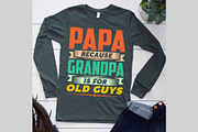 Old Guys Shirt | New Grandpa Gift, a Graphic by Vector Portal (Thumbnail 4 of 5)