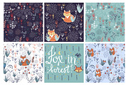Cute fox.Vector design collection, an Animal Illustration by TashaDraw (Thumbnail 7 of 10)