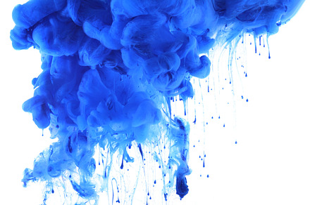 Acrylic colors and ink in water., a Background Photo by Liliia Rudchenko