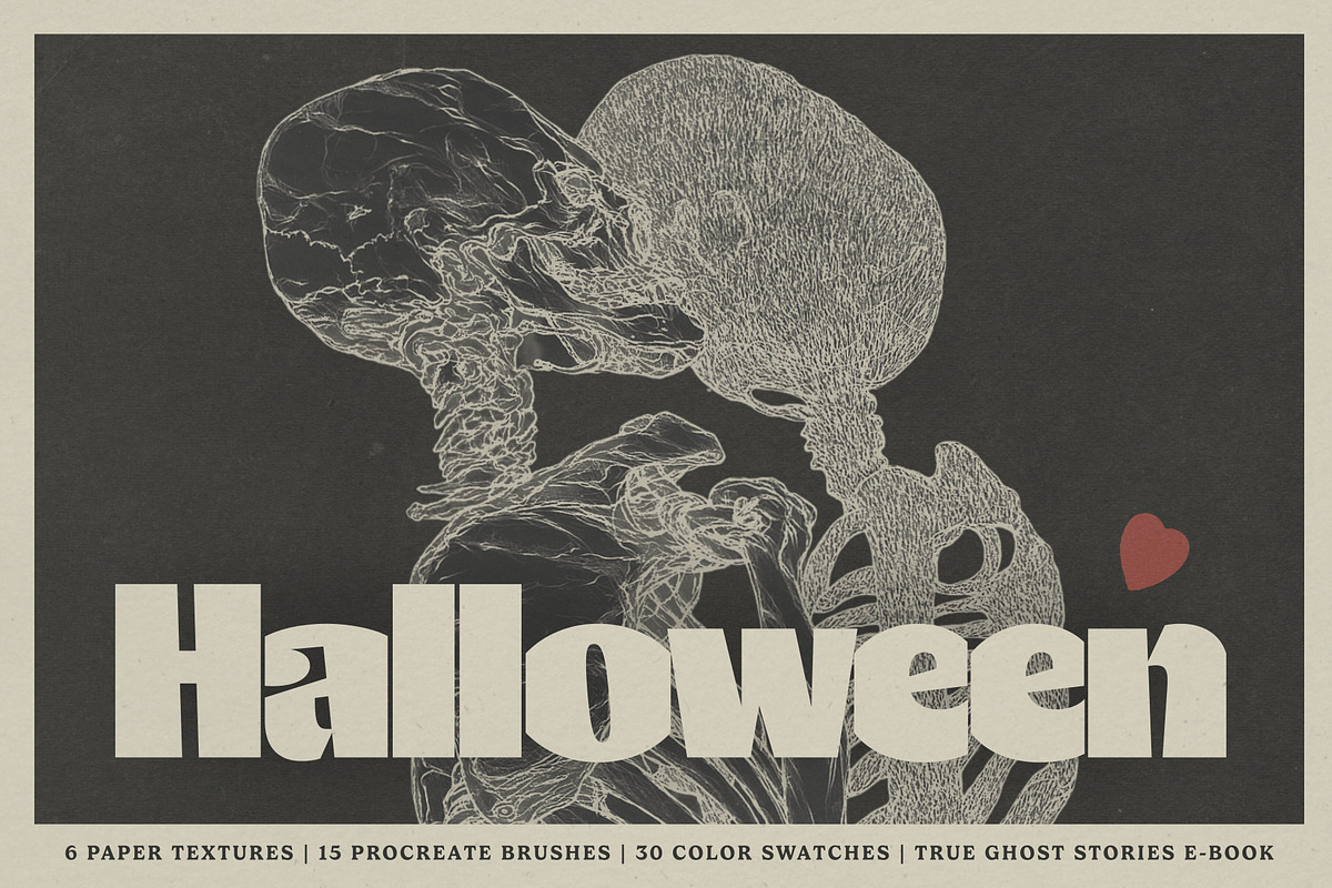 The Halloween (2026) Procreate Kit, a Brush Add-On by Digi Life (Photo 1 of 9)