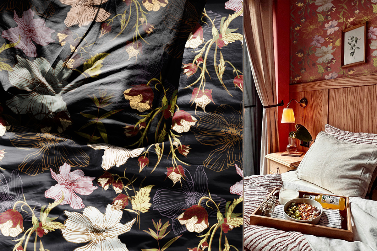 Gentle Fall Floral Patterns, a Pattern Graphic by Vero Arts (Photo 6 of 10)