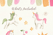 Baby Unicorns, an Animal Illustration by Flora+Bear (Thumbnail 2 of 4)