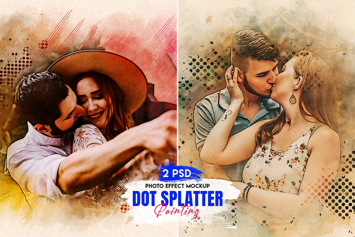 Photo Effect Mockup PSD Template, a Brushes & More by zahidhossainalif (Photo 1 of 10)