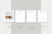 Cookbook Template CANVA, a Magazine Template by OrganizationOasisRo (Thumbnail 6 of 10)