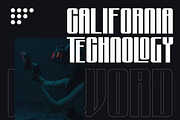 Vasword – Condensed Retro Font, a Sans Serif Font by Artiveko (Thumbnail 7 of 8)
