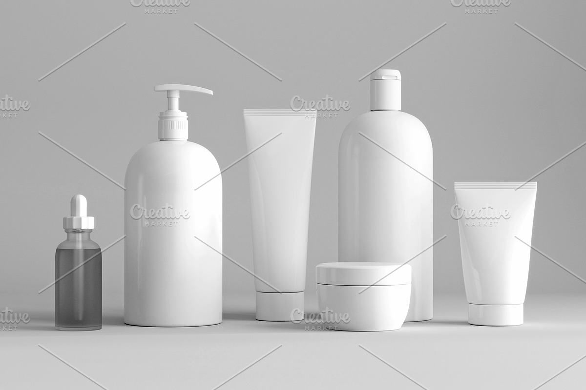 Cosmetic bottles mockup SALE, a Mockup by Radmila (Photo 2 of 3)