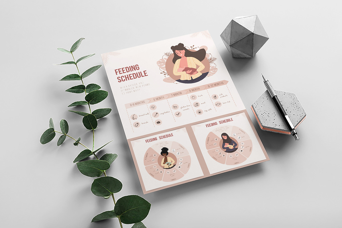 Breast Feeding collection, an Illustration by KeronnArt (Photo 8 of 11)