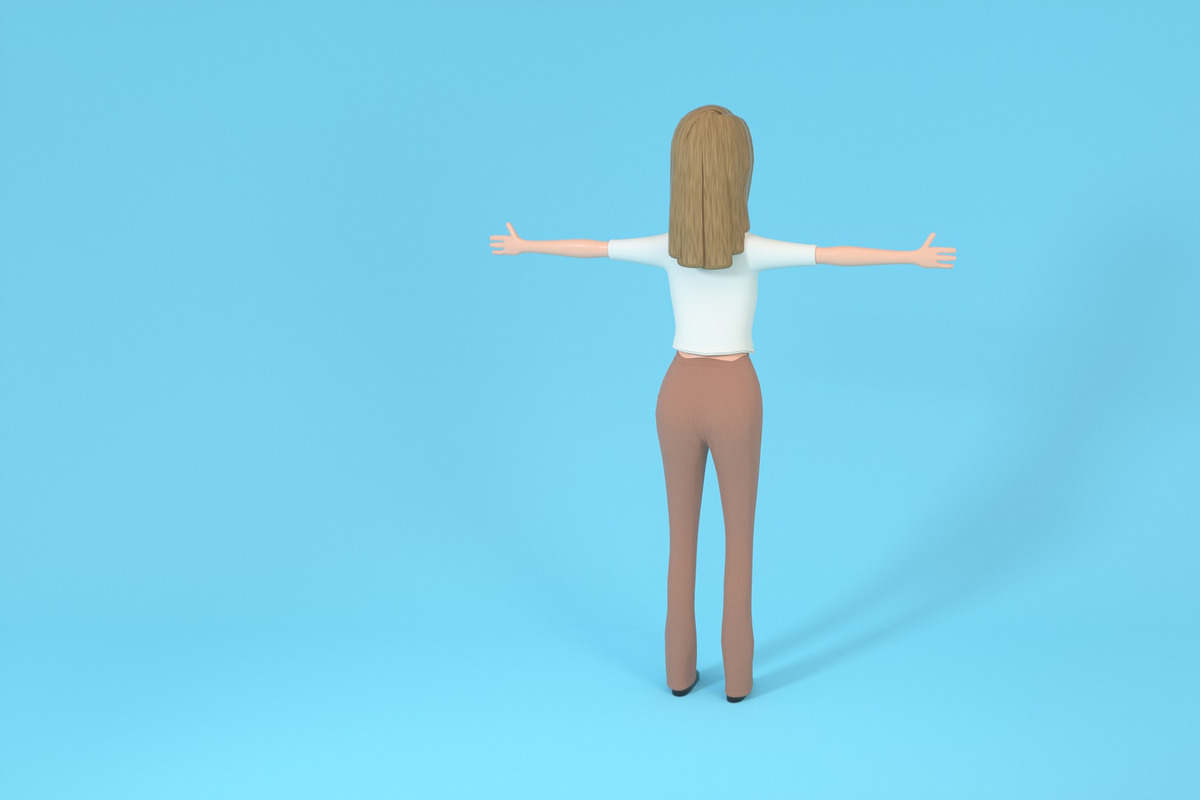 Female Character Lucy, a Characters & Person 3D Model by 3DTreatment (Photo 15 of 32)