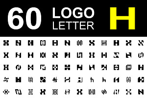 Set of letter H logo, a Branding & Logo Template by NataliiaVolyk