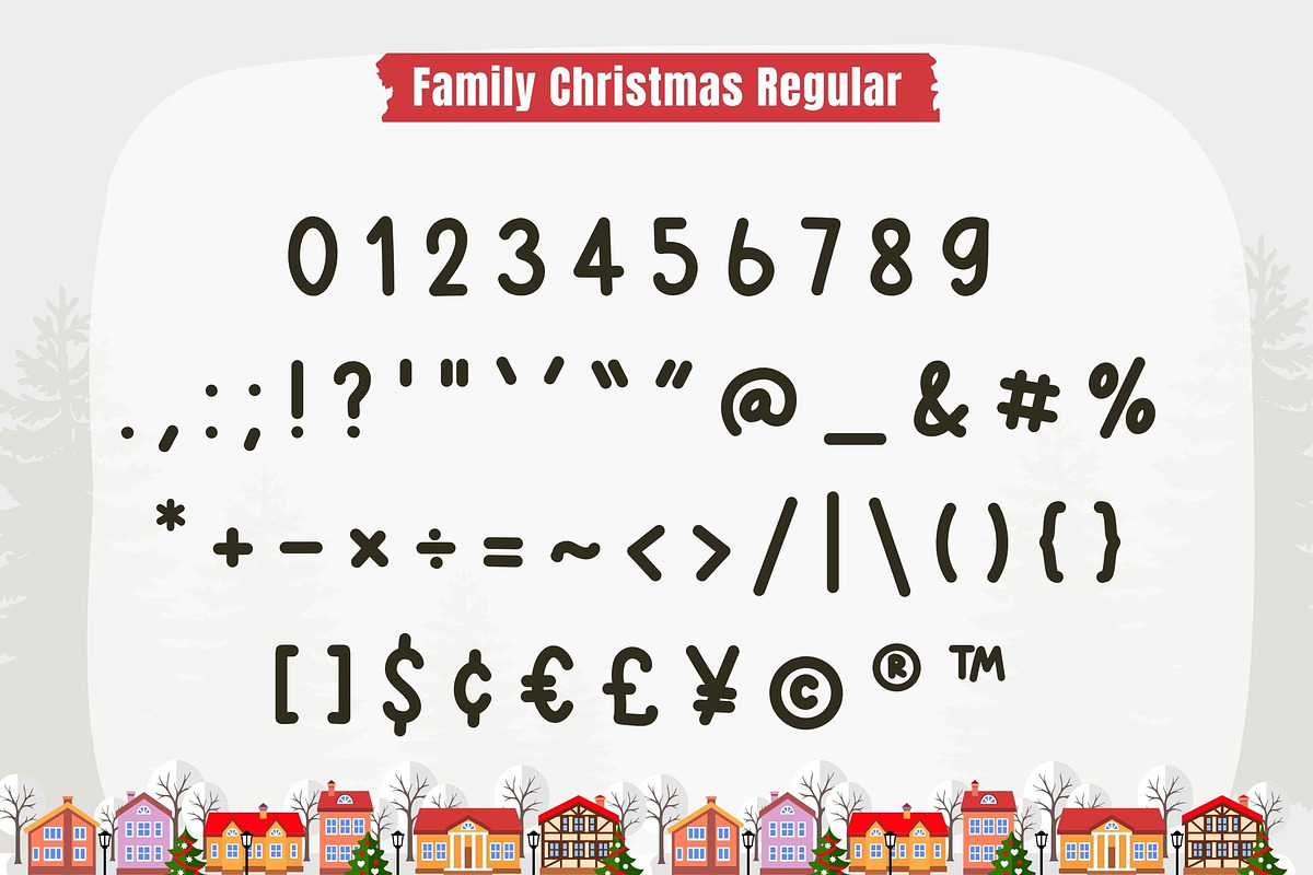Family Christmas Font Duo, a Script Font by AnningArts (Photo 8 of 11)