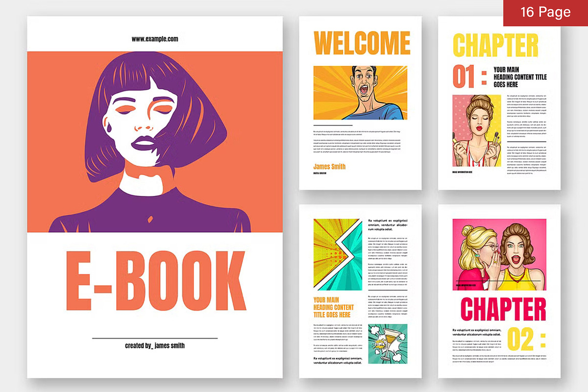 E-Book Templates Bundle preview 8