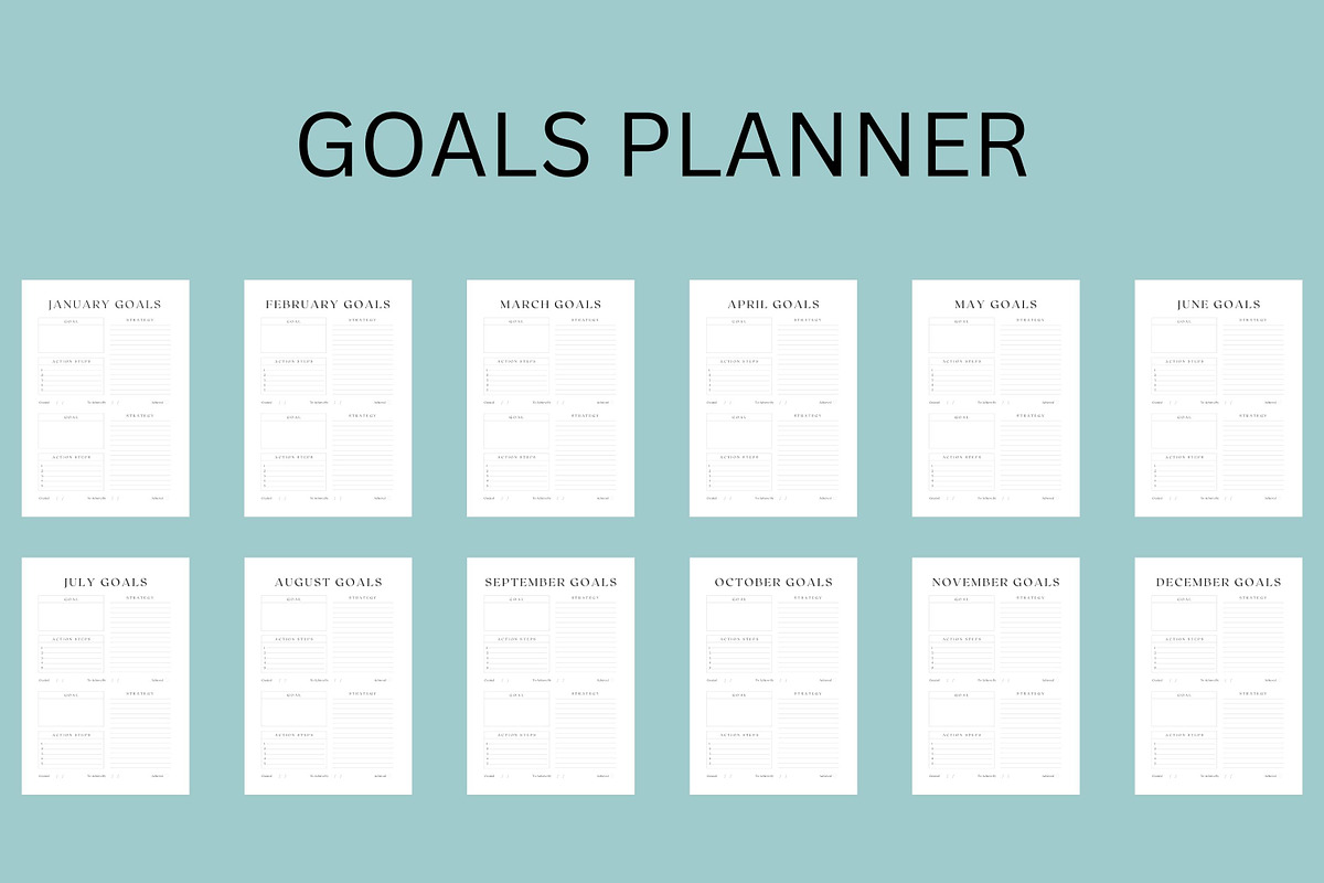 Planner Canva Templates Bundle, a Flyer Template by Oskar Wantopi (Photo 13 of 14)