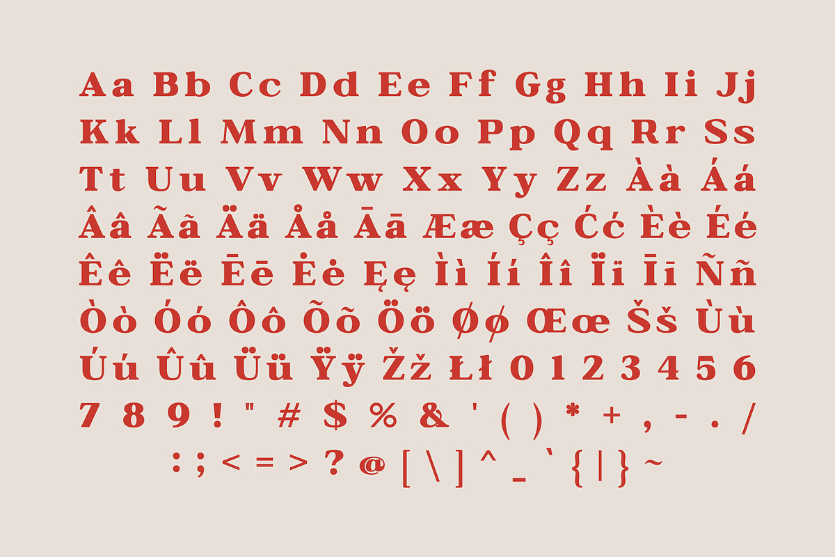 Bagiora - Chunky Foodie Serif Font, a Serif Font by Casloop Studio (Photo 3 of 10)