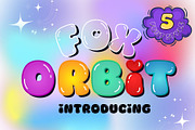 Fox Orbit Font, a Symbol Font by Fox7 By Rattana (Thumbnail 1 of 15)