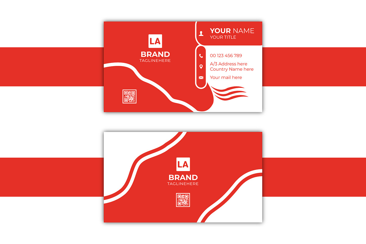 Business Card Template Design, a Business Card Template by Lakhan1998 (Photo 3 of 4)